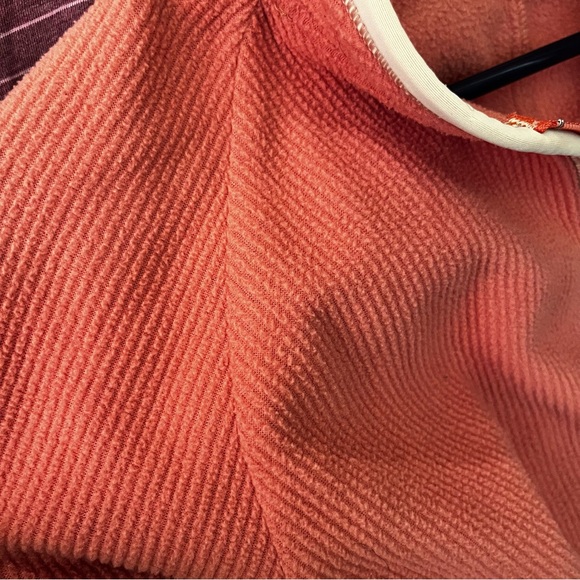 Patagonia Vintage Synchilla Women M Pink Lightweight Ribbed Terry Fleece Jacket - Picture 14 of 16
